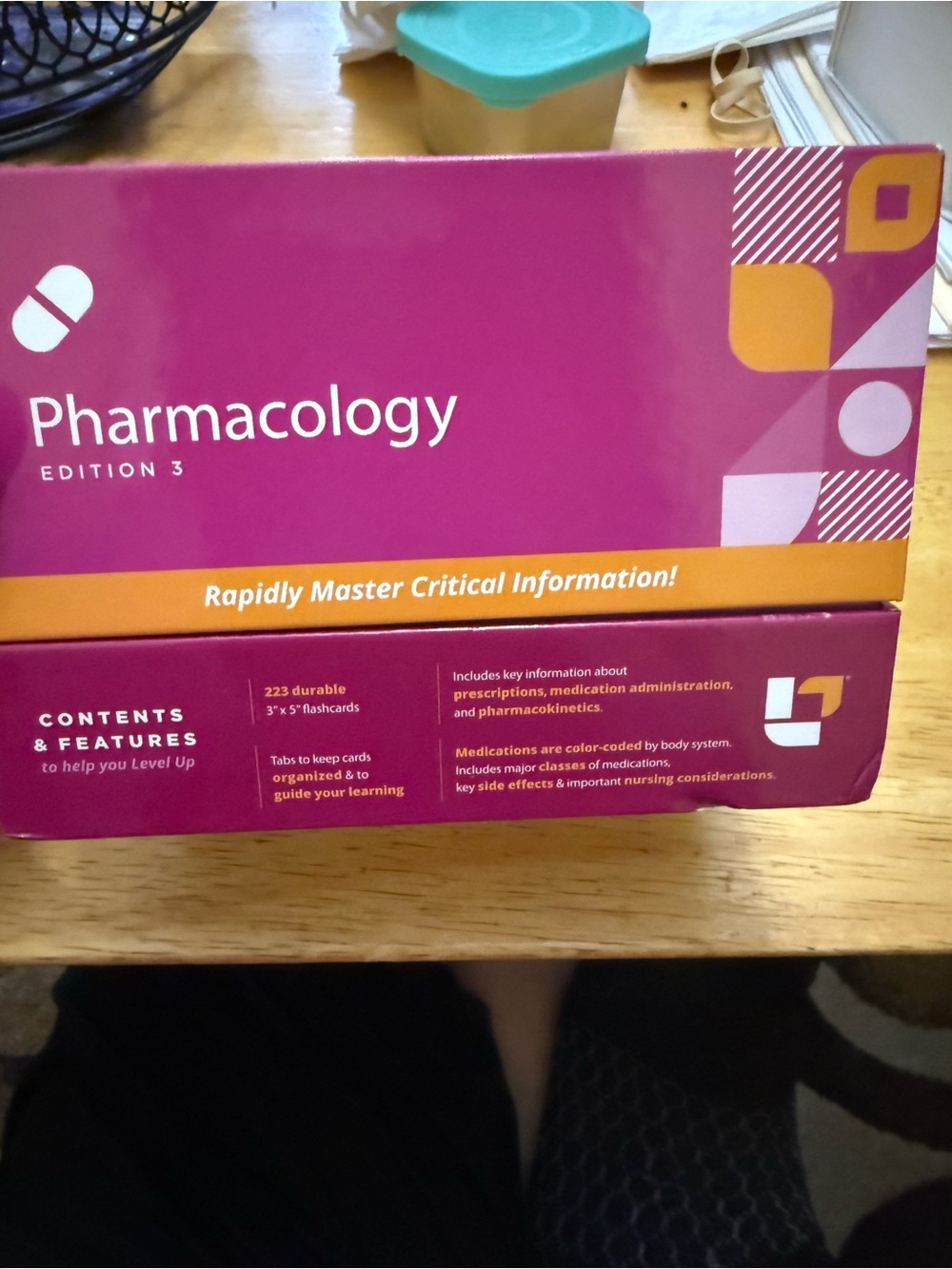 Level up pharmacology flashcards